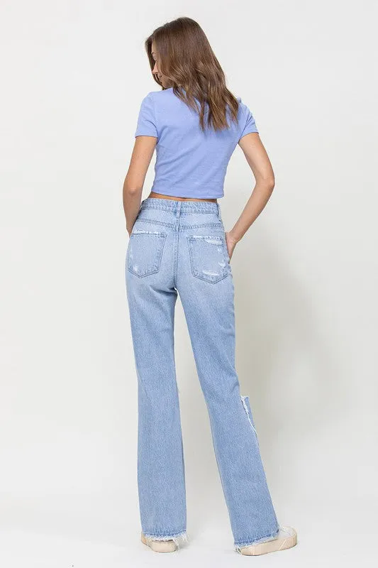 VERVET by Flying Monkey 90's Vintage High Rise Flare Jeans