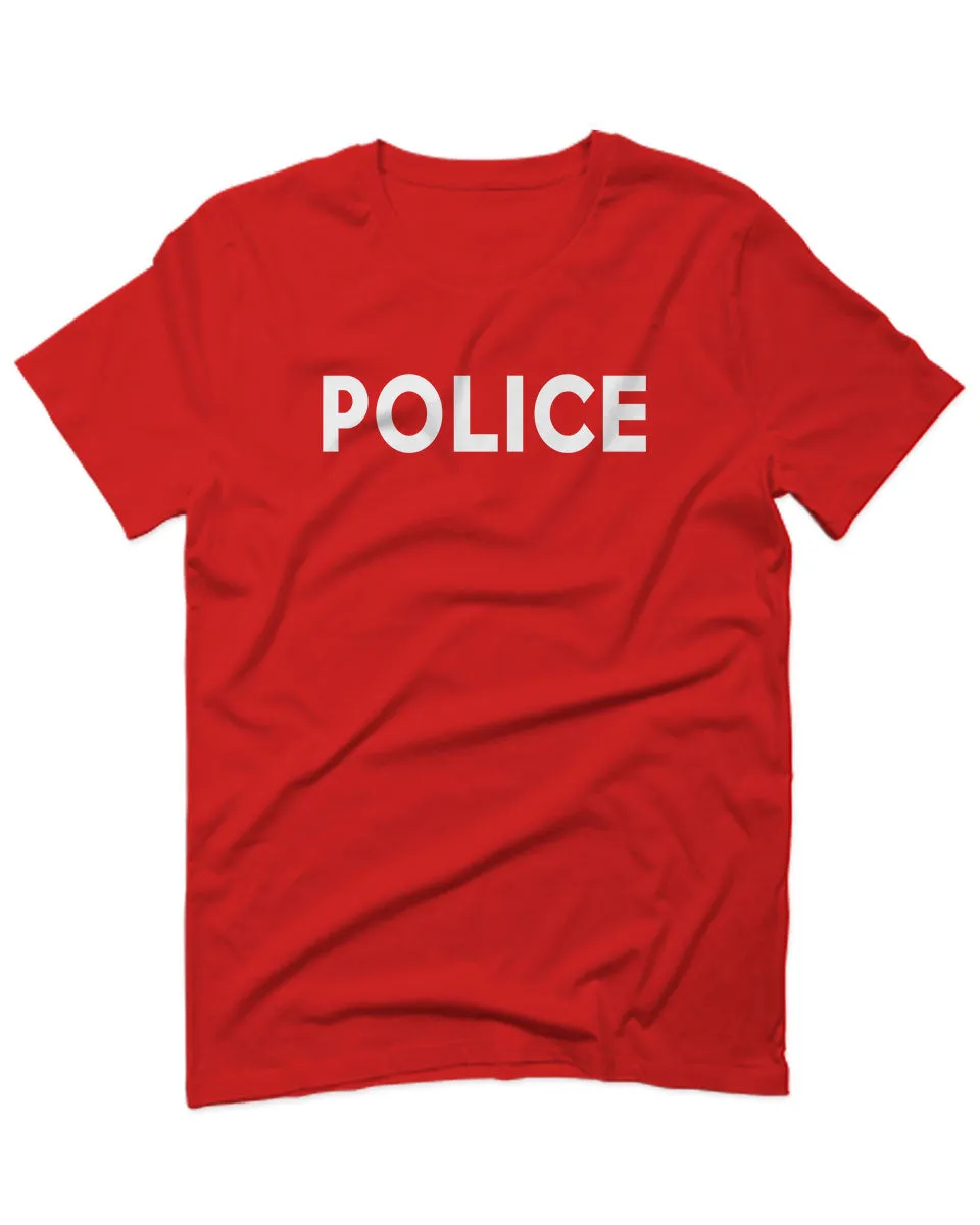 VICES AND VIRTUES Police Officer Costume Support Blue Lives For men T Shirt