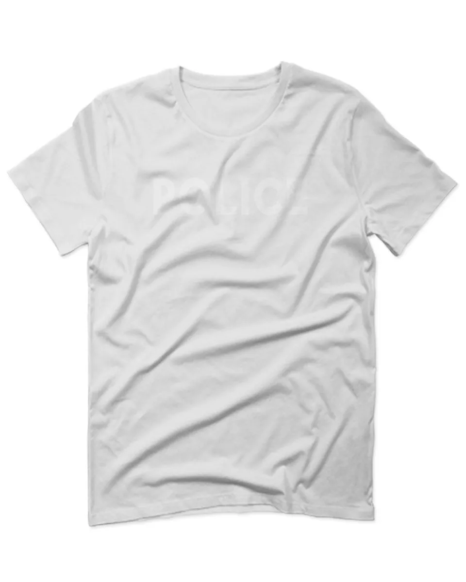 VICES AND VIRTUES Police Officer Costume Support Blue Lives For men T Shirt