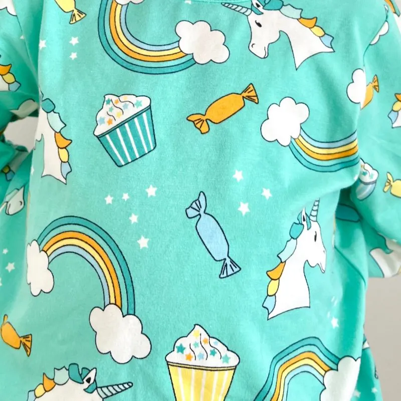 Villervalla Kids Unicorn T-Shirt - Pear Green