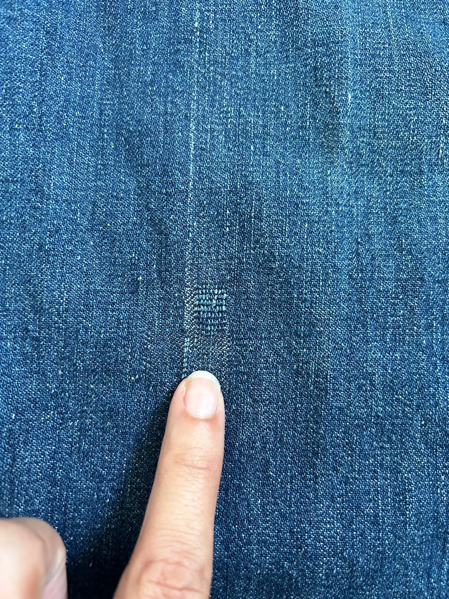 Vintage 1940s jeans . 40s denim pants . 32-33 waist