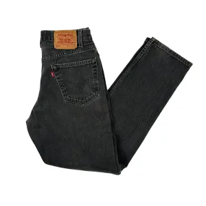 Vintage 550 Levi's Black Jeans - 33"