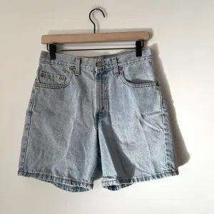 Vintage 90s Levi's 550 Relaxed Fit Jean Shorts Jorts Size 30