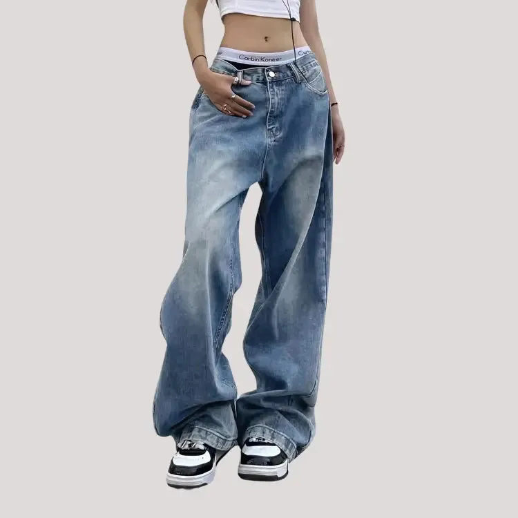 Vintage Baggy Jeans For Women