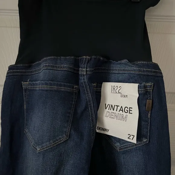 VINTAGE DENIM MATERNITY JEANS