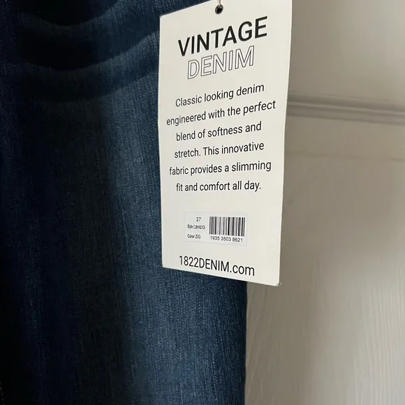 VINTAGE DENIM MATERNITY JEANS