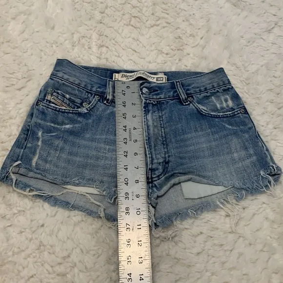 Vintage Diesel Cut-Off Denim Shorts