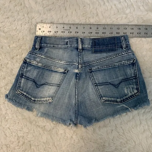 Vintage Diesel Cut-Off Denim Shorts
