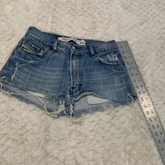 Vintage Diesel Cut-Off Denim Shorts