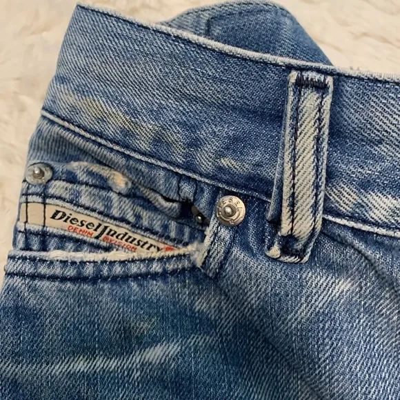 Vintage Diesel Cut-Off Denim Shorts