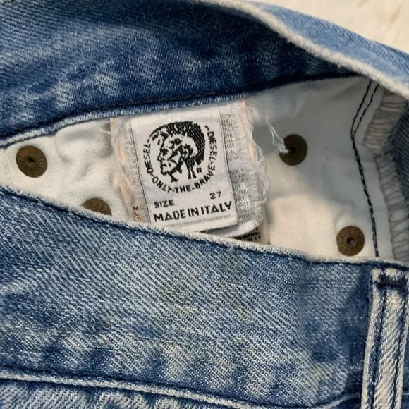 Vintage Diesel Cut-Off Denim Shorts