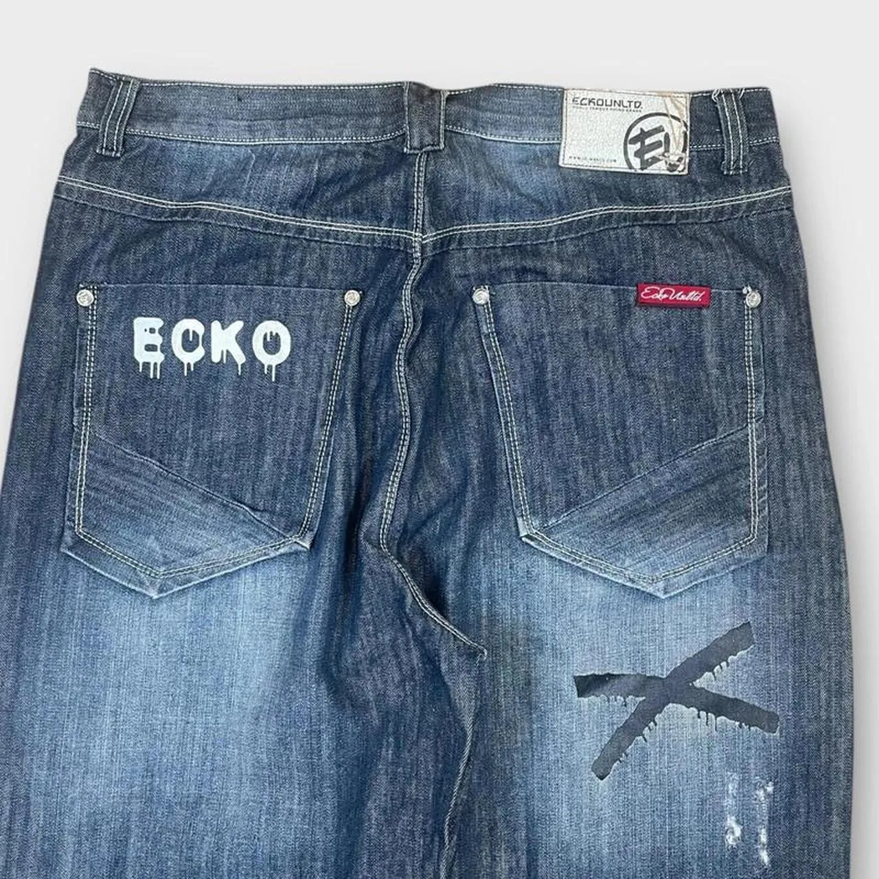 Vintage ECKO baggy hip hop jeans