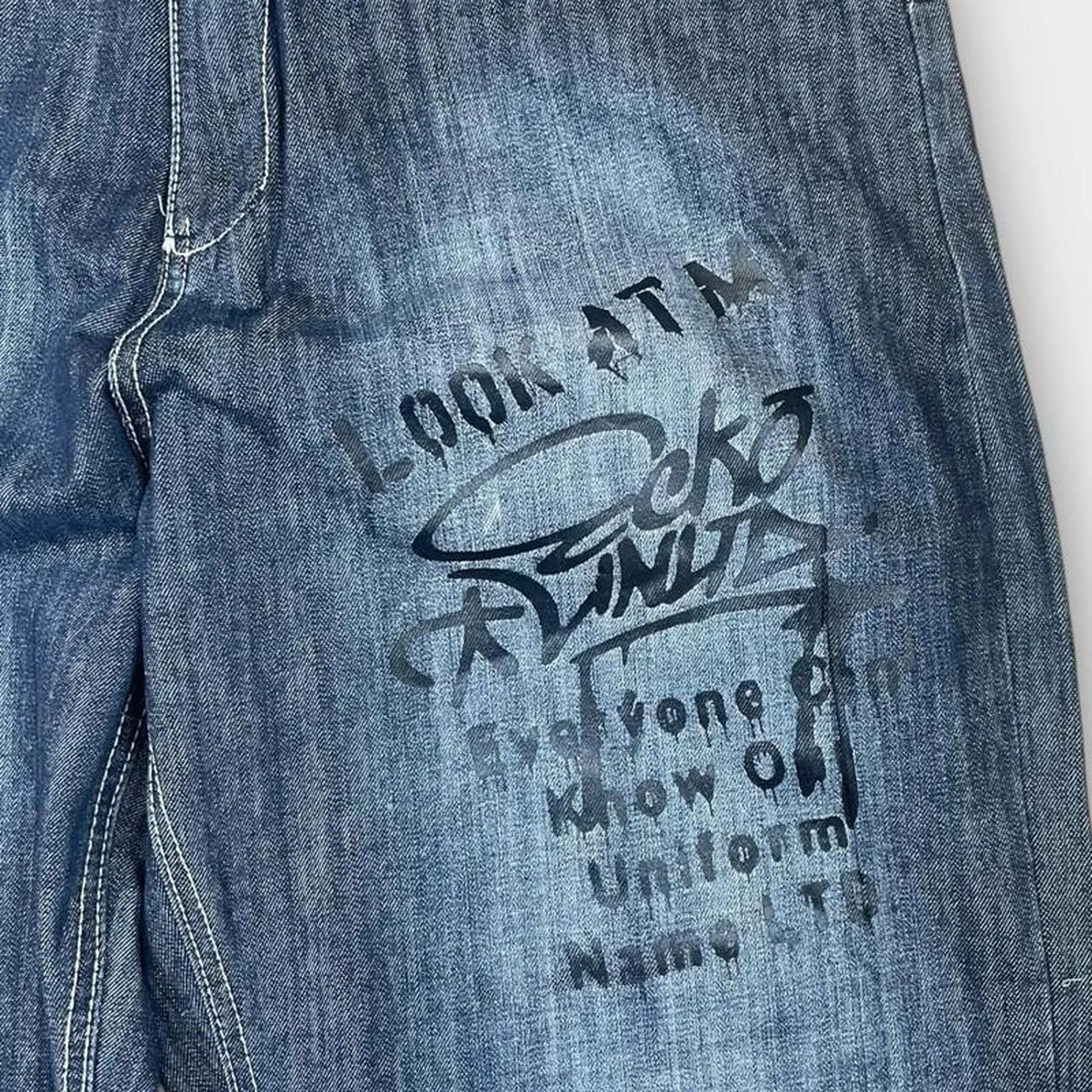 Vintage ECKO baggy hip hop jeans