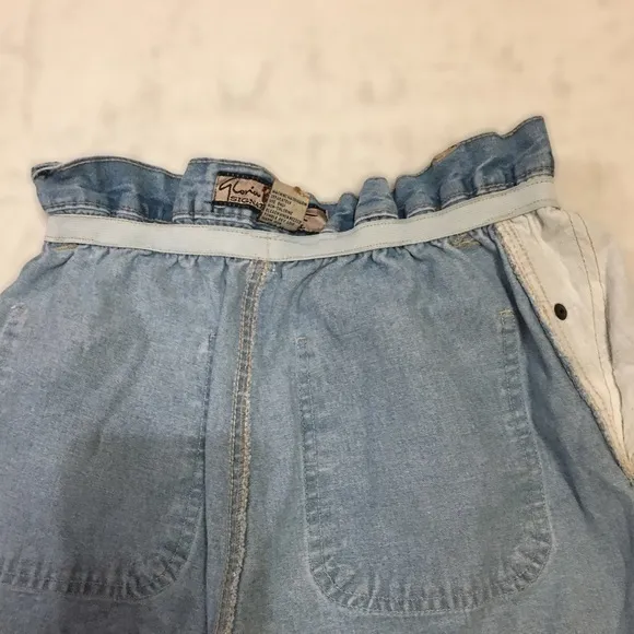 Vintage Gloria Vanderbilt Cinched Shorts Jeans 8