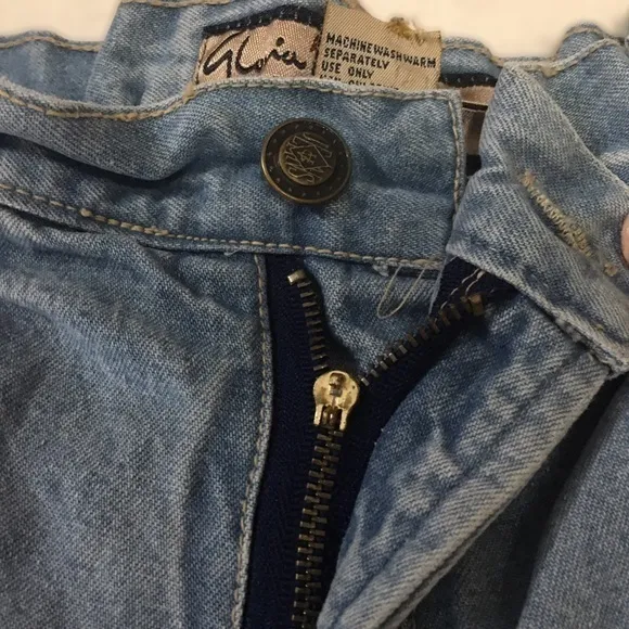 Vintage Gloria Vanderbilt Cinched Shorts Jeans 8