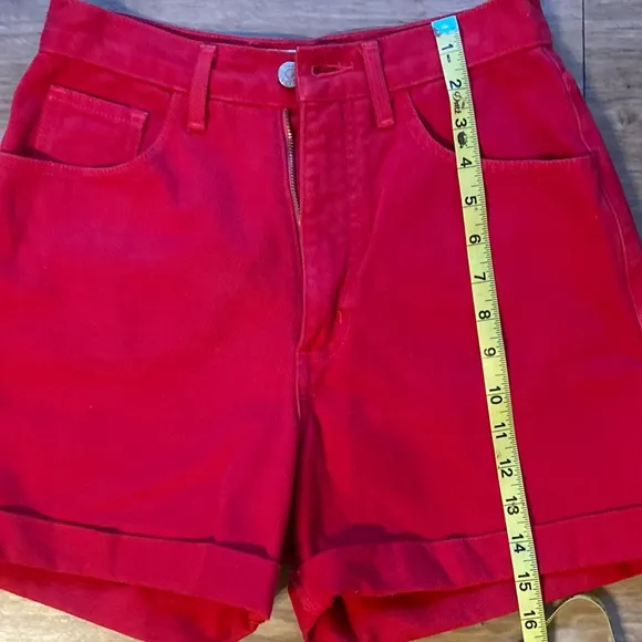 Vintage Guess Denim High Rise Denim Shorts