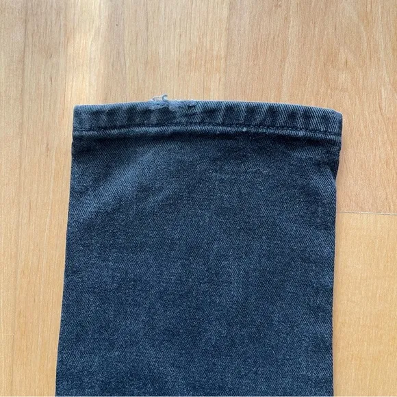 Vintage Guess Women's High Rise Tapered Jeans size 30 VGVC Faded Black