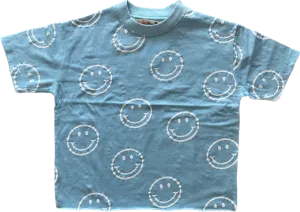 Vintage Havana- Blue Smiley Tee