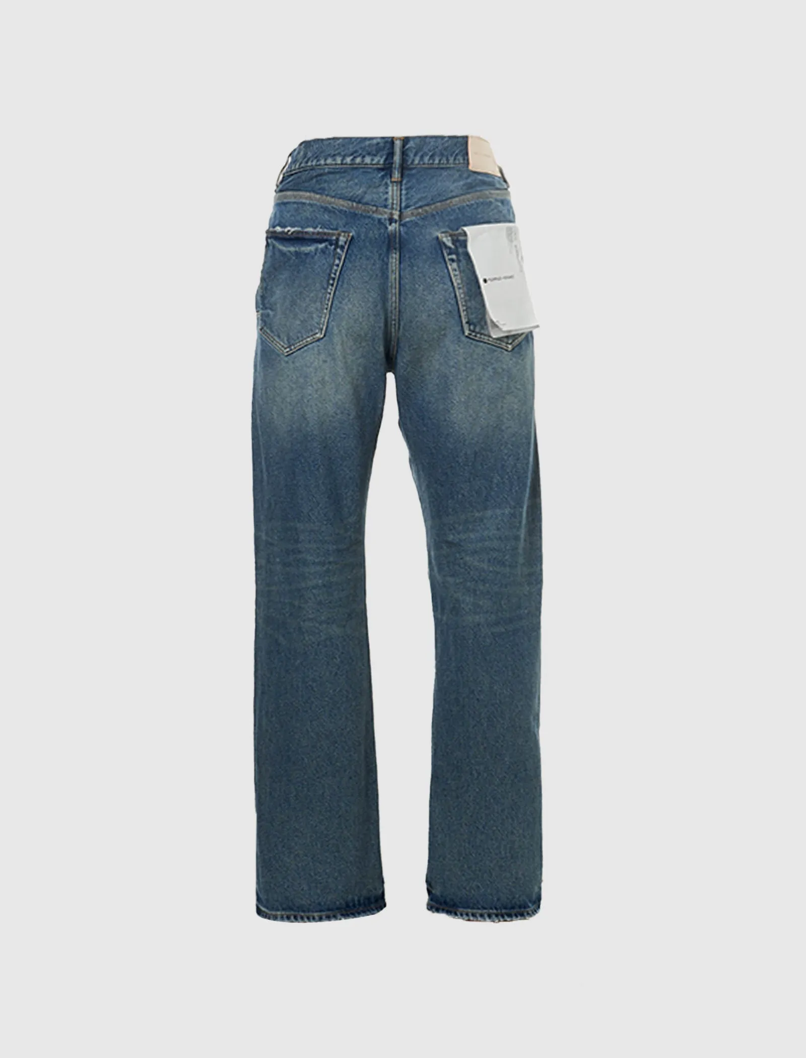VINTAGE KNEE SLIT DENIM JEAN