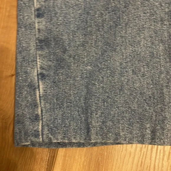 Vintage Lee denim blue jeans women’s size 8 Petite 10 R high waisted rise