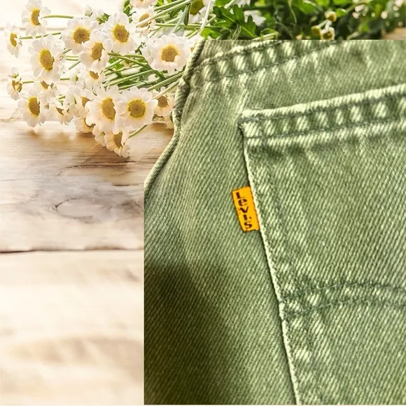 Vintage Levi 560 cutoff shorts