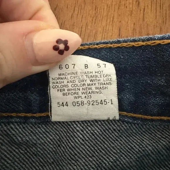 Vintage Levi Jeans Custom Pocketed 505s