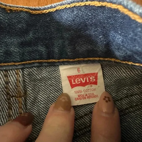 Vintage Levi Jeans Custom Pocketed 505s