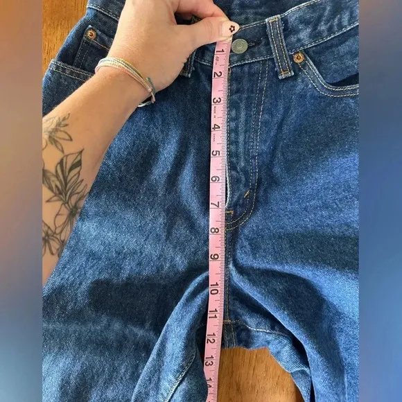 Vintage Levi Jeans Custom Pocketed 505s