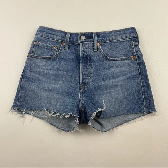 Vintage Levi’s 501 High Waist wedgie fit Jean Shorts