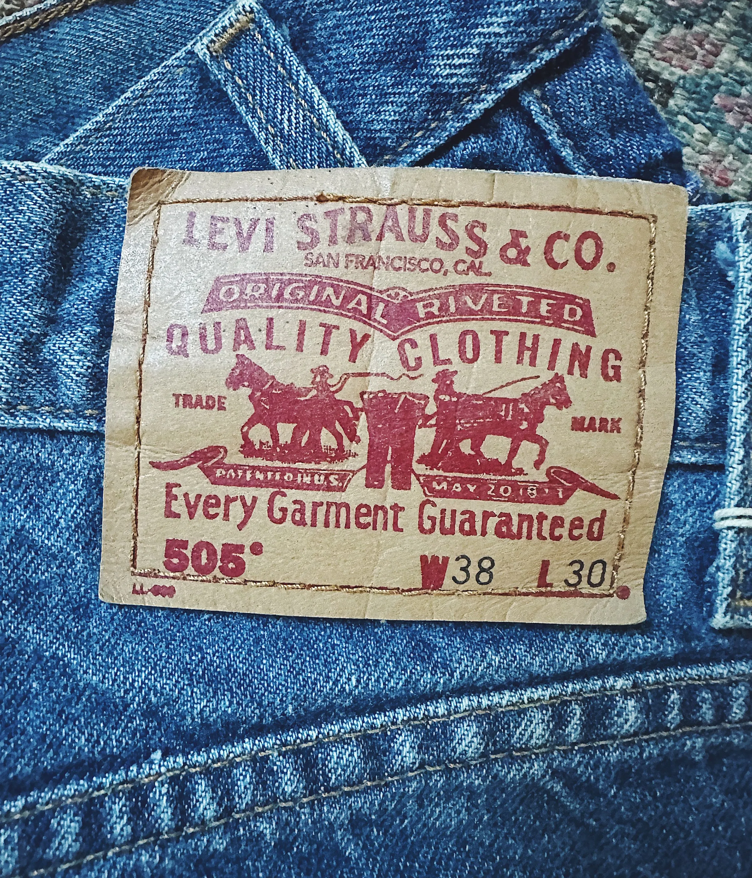 Vintage Levi's 505 Jeans – 38x30