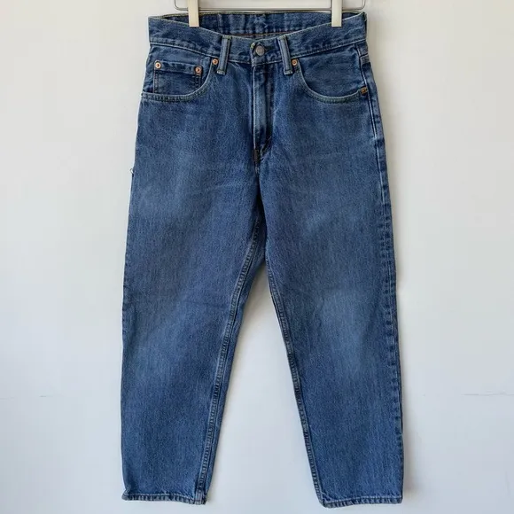 Vintage Levi’s 550s Straight Blue Jeans size 28x28