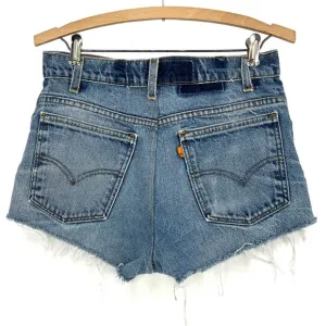 vintage Levi’s denim shorts orange tab cutoffs