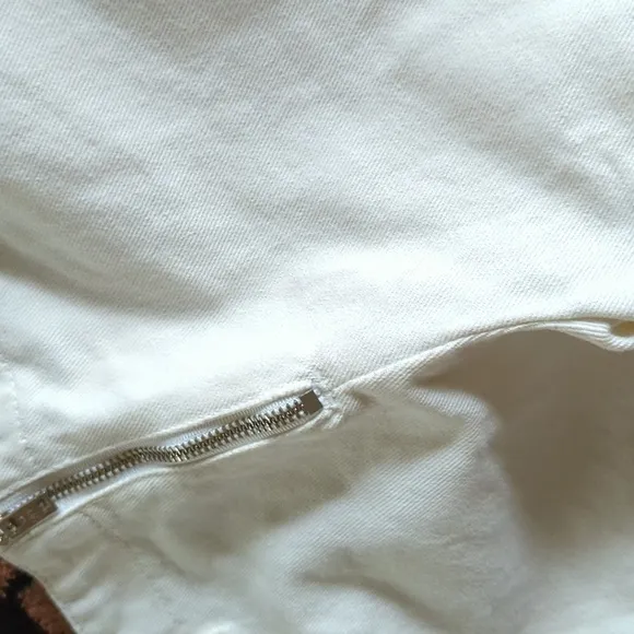 Vintage Ralph Lauren white jean short