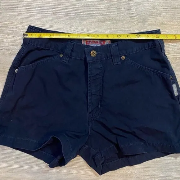 Vintage Silver Jeans High Rise Shorts