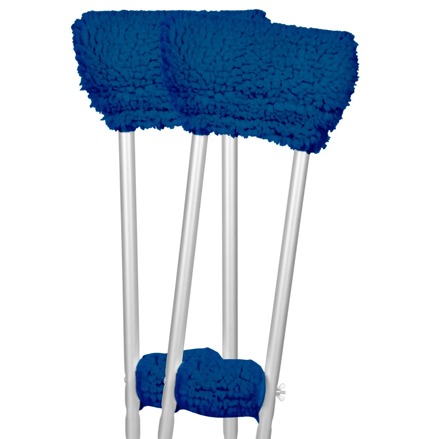 Vive Sheepskin Crutch Pads