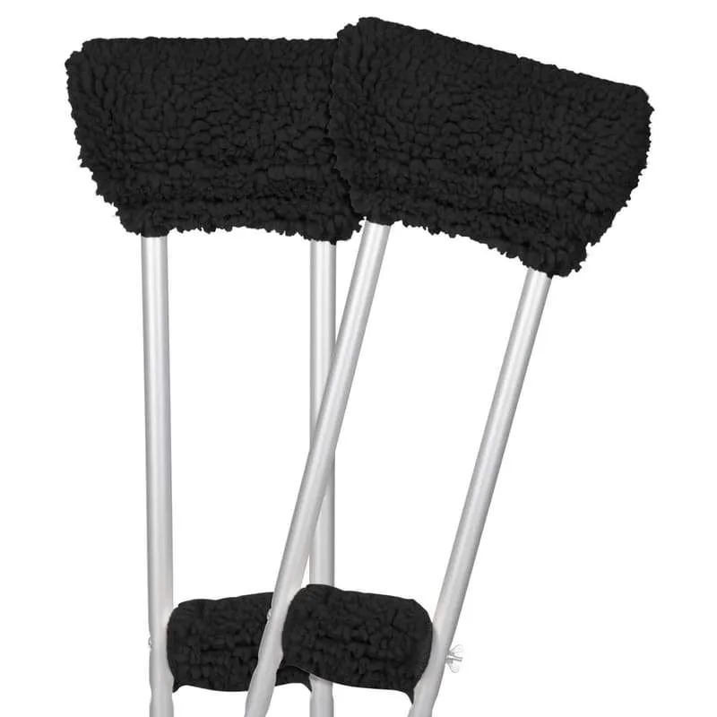 Vive Sheepskin Crutch Pads