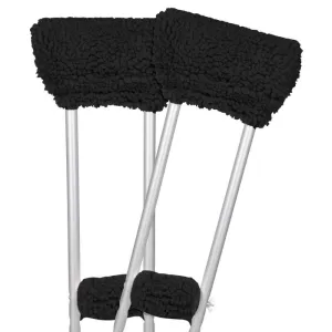 Vive Sheepskin Crutch Pads