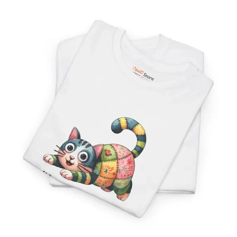Wake Up Unisex Heavy Cotton Cat Lover Tee