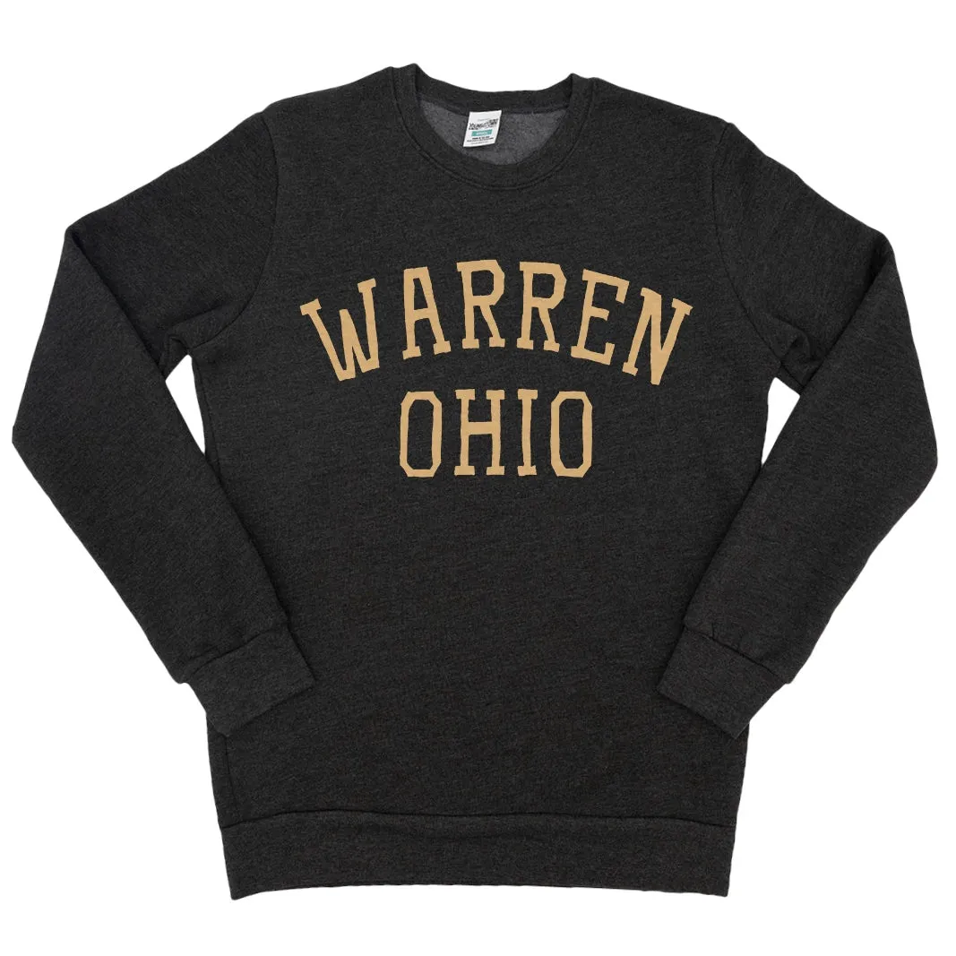 Warren Ohio Text Sweatshirt