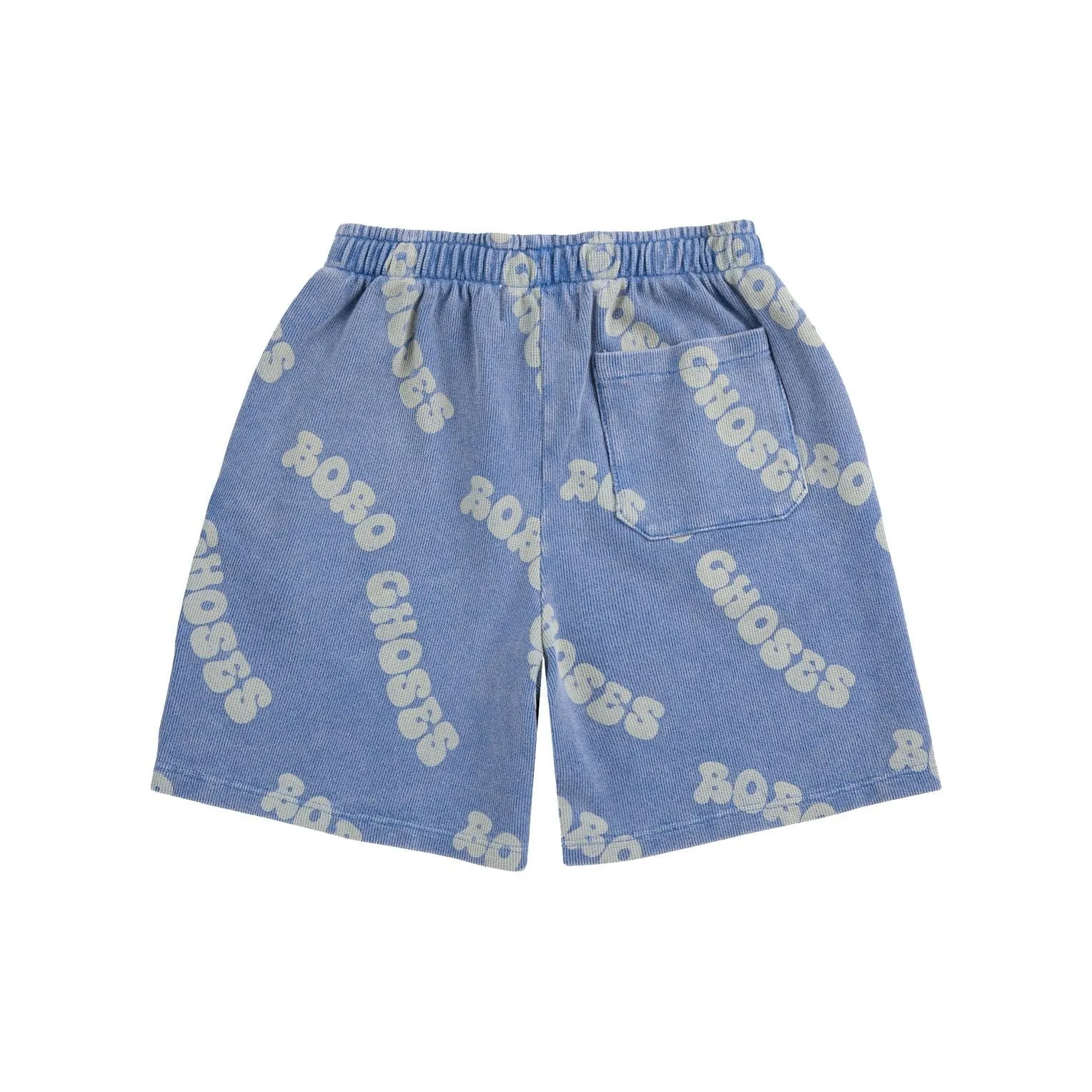 Wavy Bobo Choses All Over Waffle Bermuda Shorts