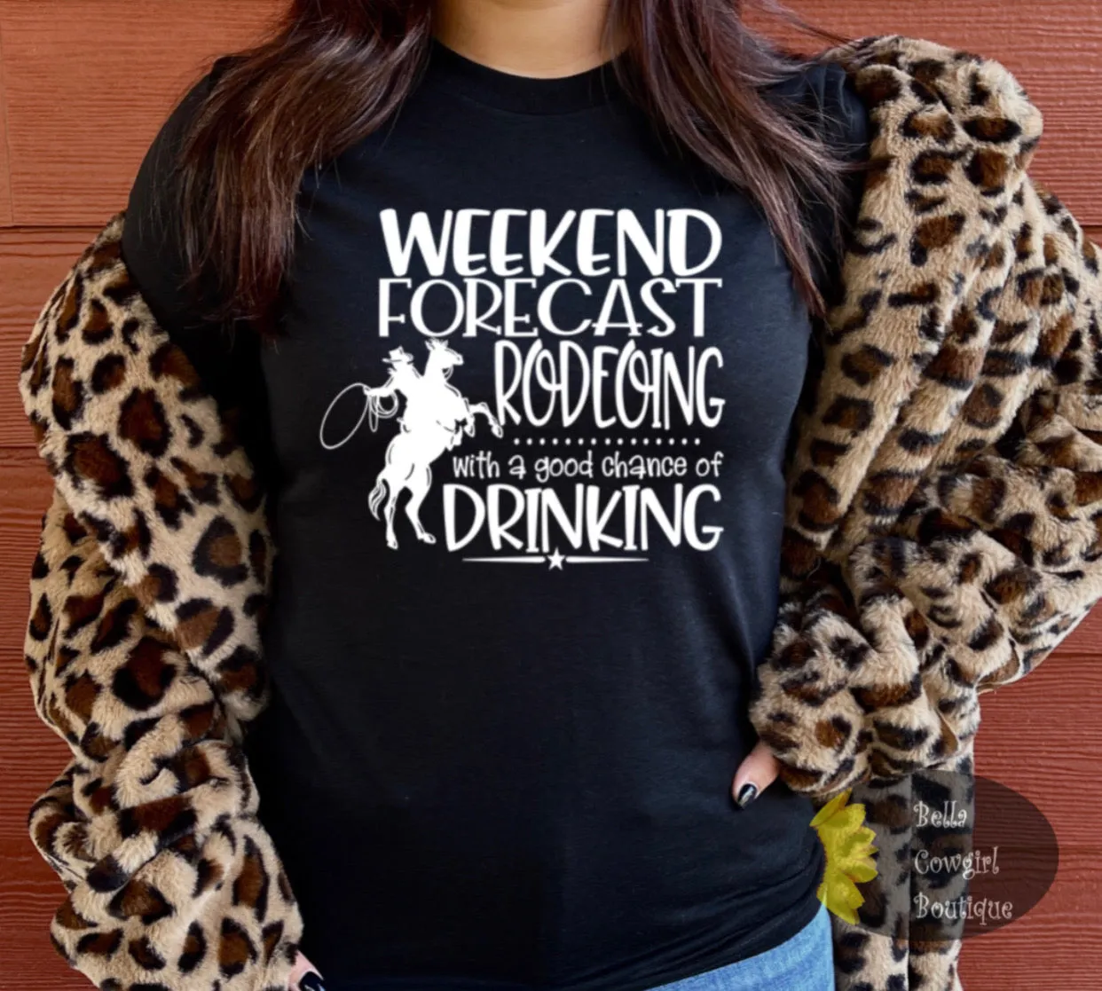 Weekend Rodeo & Drinking Western Women's T-Shirt