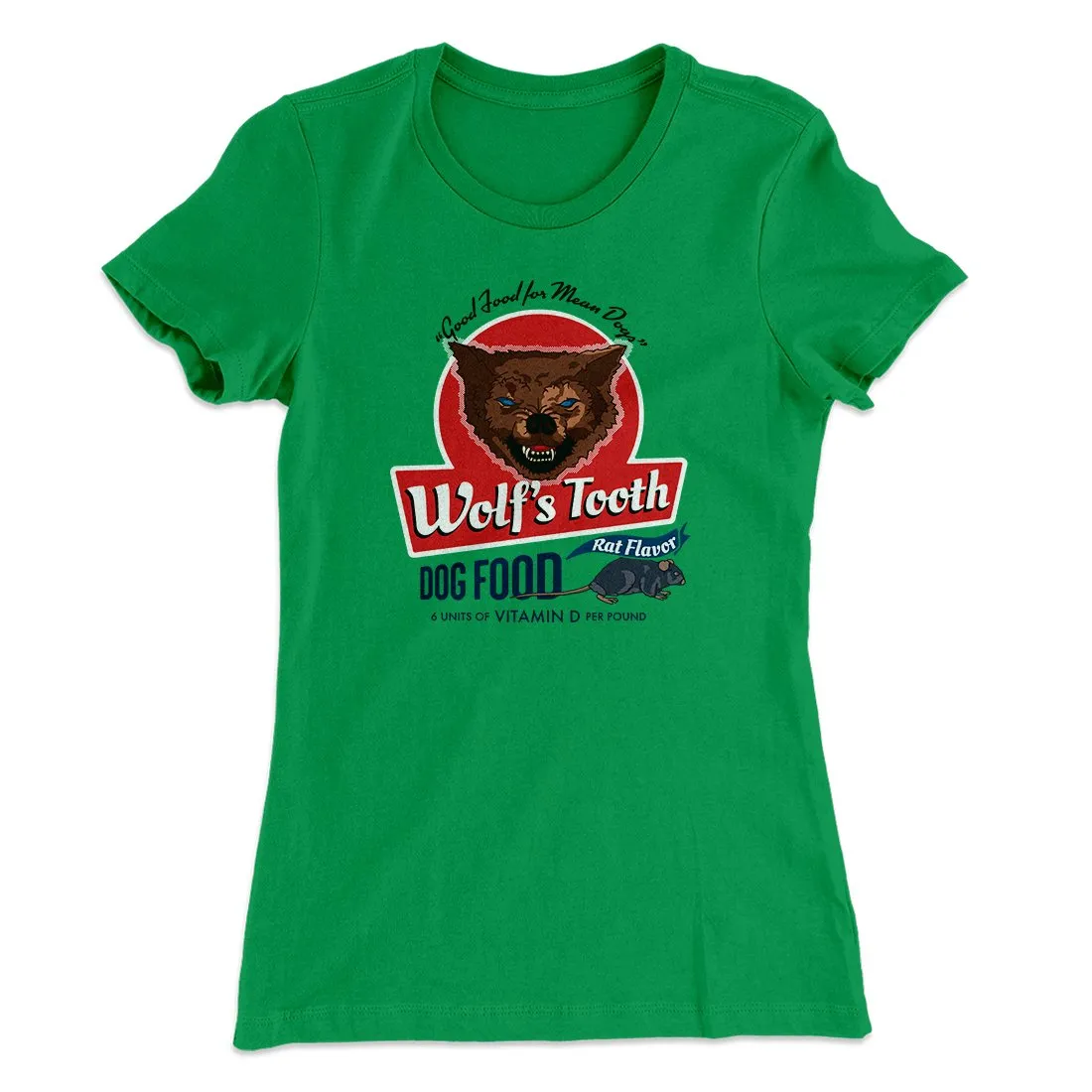 Wolf's Tooth Dog Food Women's T-Shirt
