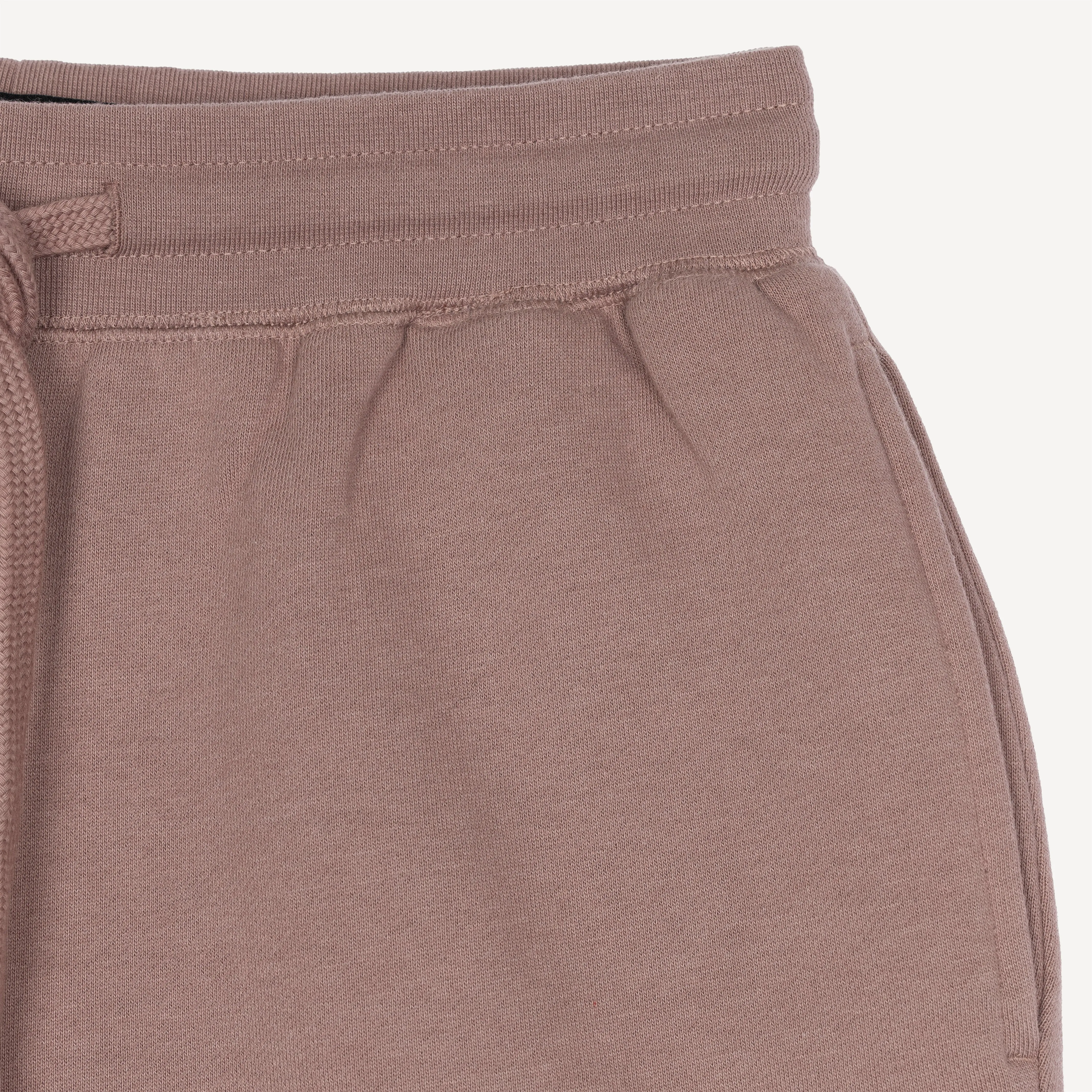 Womens Fleece Dolphin Shorts - Antler