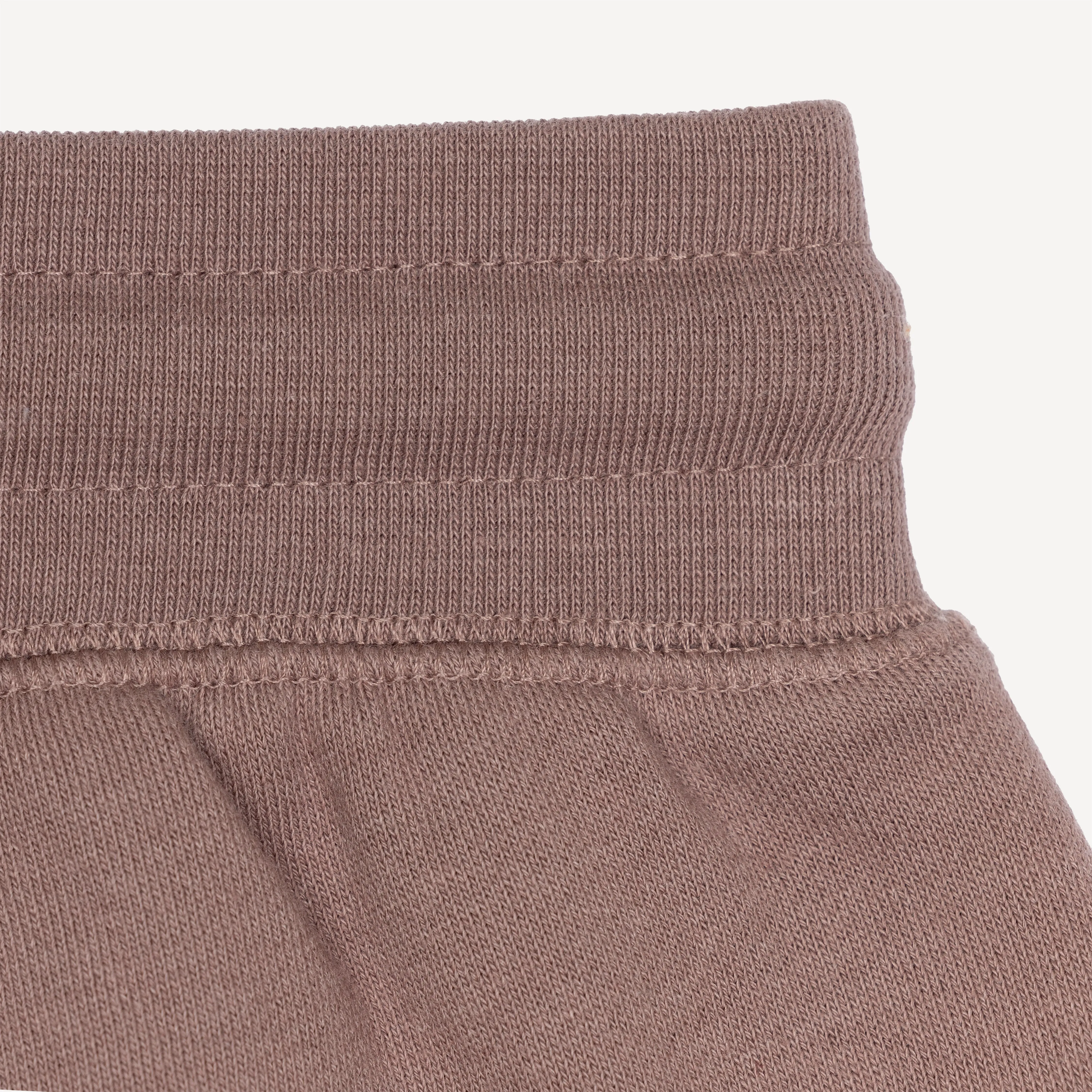 Womens Fleece Dolphin Shorts - Antler