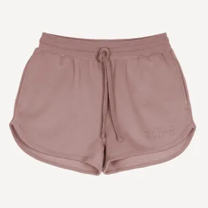 Womens Fleece Dolphin Shorts - Antler