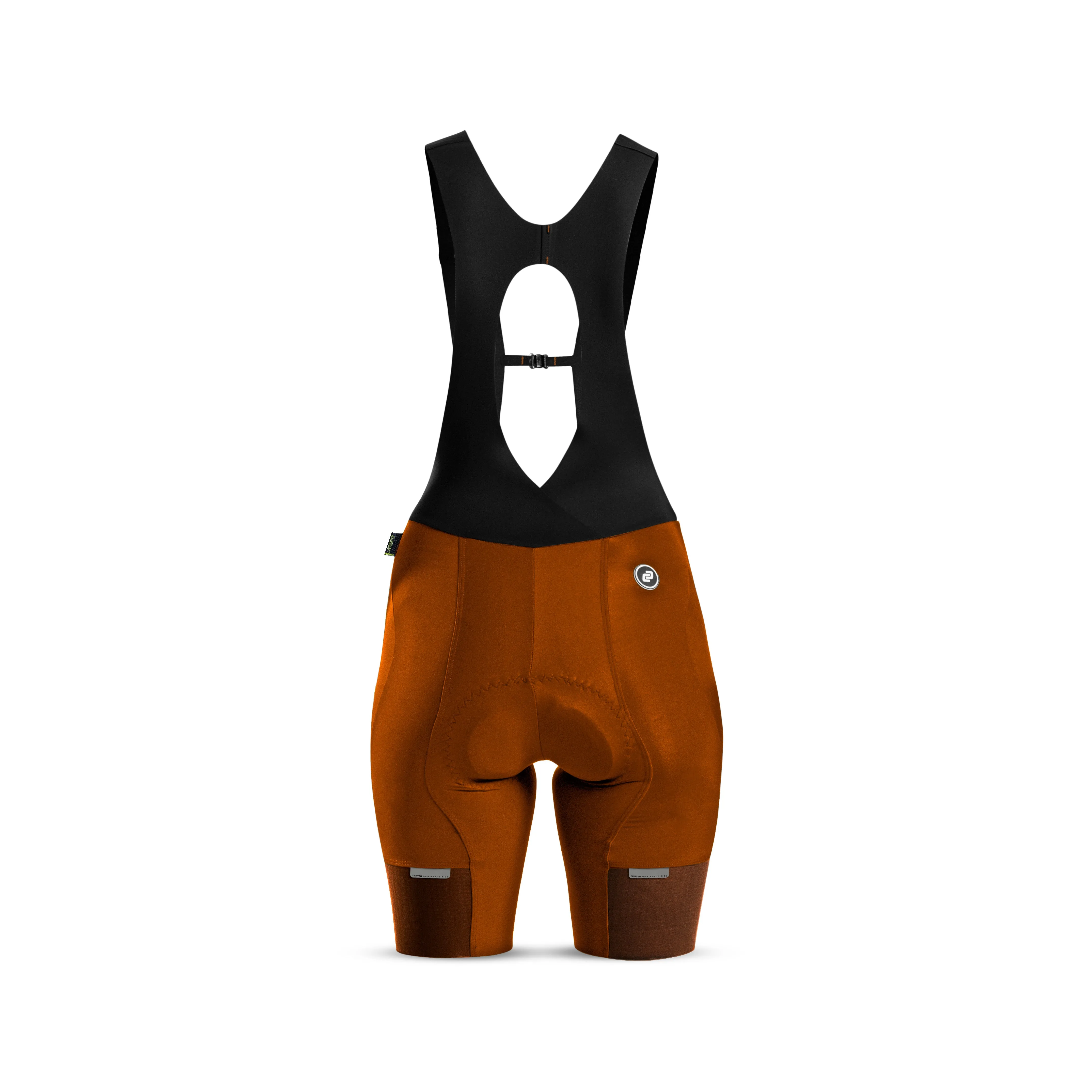 Women's Supremo Pace Bib Shorts (Rust)