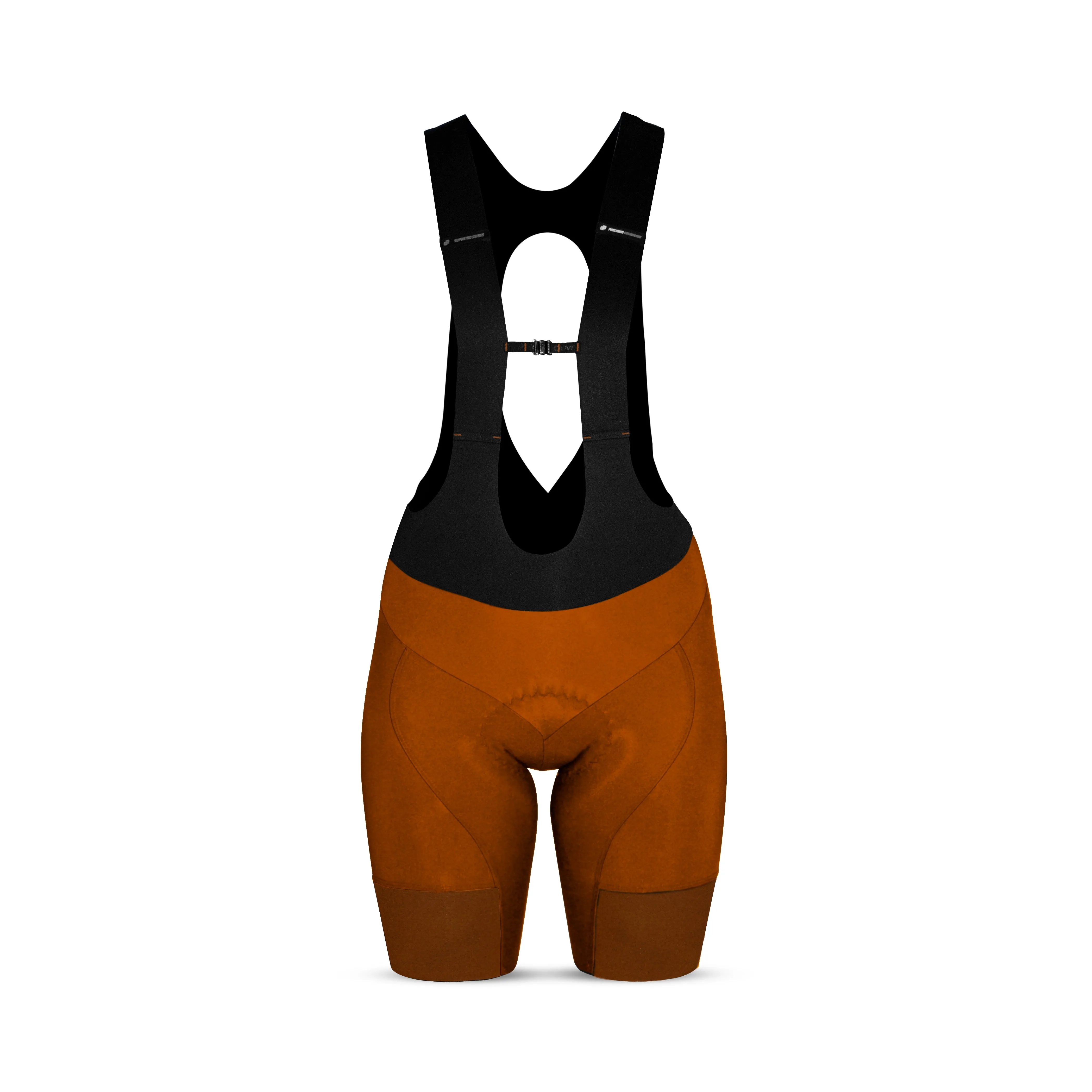 Women's Supremo Pace Bib Shorts (Rust)