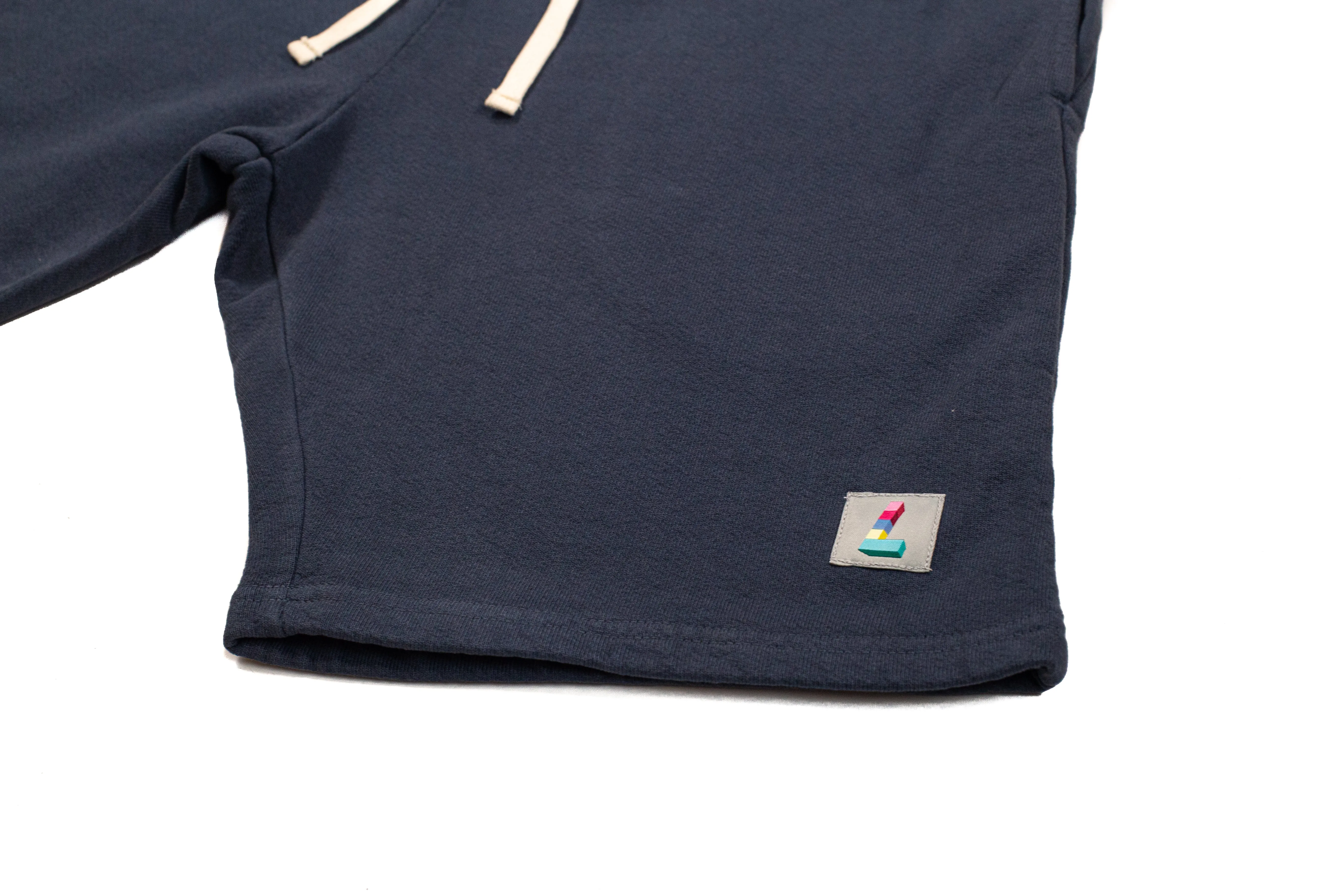 Work Patch Shorts, Slate Blue