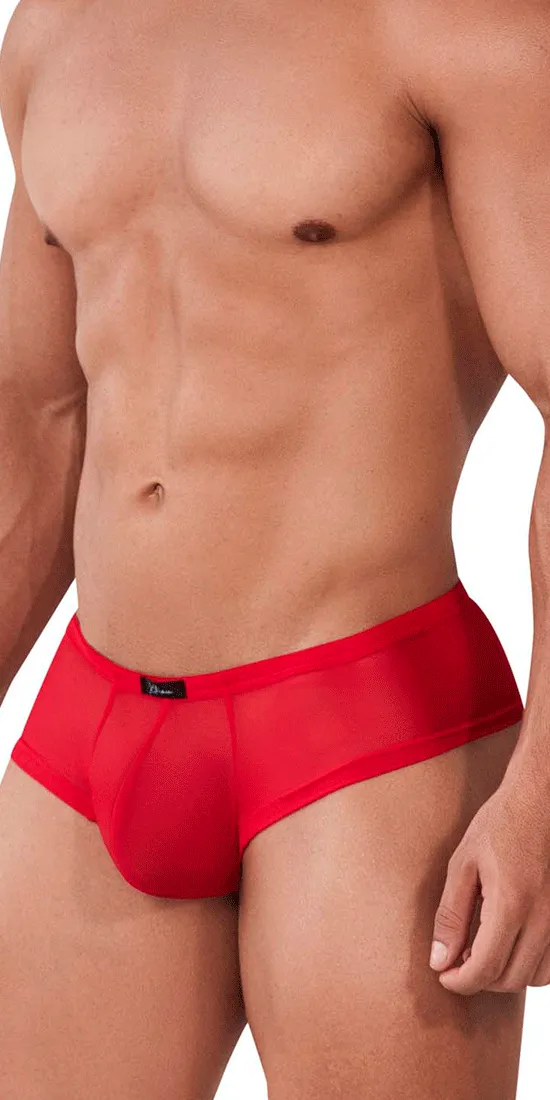 Xtremen 91154 Tulle Mesh Trunks Red