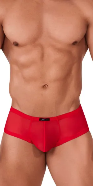 Xtremen 91154 Tulle Mesh Trunks Red